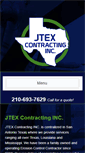 Mobile Screenshot of jtexcontracting.com